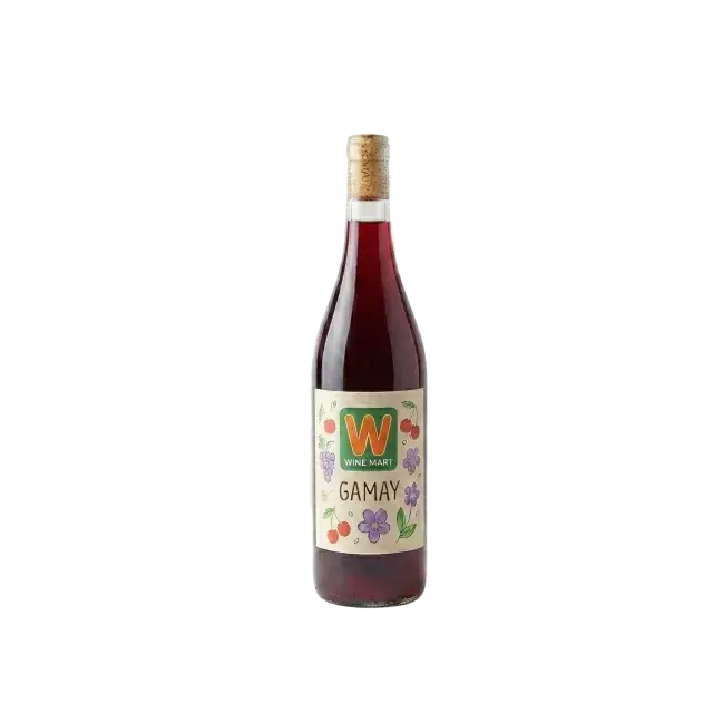Gamay wine bottle